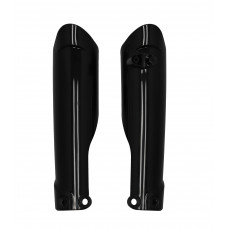 LOWER FORK COVER SET BLACK GAS/KTM