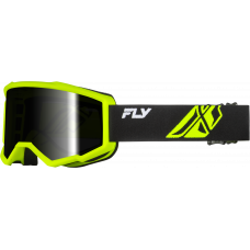 FOCUS GOGGLE BLACK/HI-VIS W/DARK SMOKE HYDROPHOC LENS