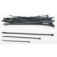 ASSORTED CABLE TIES BLACK 30/PK