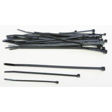 ASSORTED CABLE TIES BLACK 30/PK