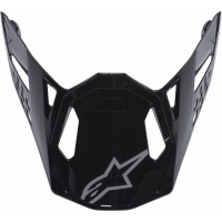 S-M10 SOLID VISOR GLOSSY BLACK