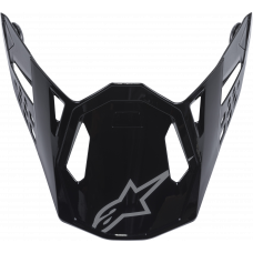 S-M10 SOLID VISOR GLOSSY BLACK