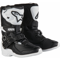 TECH 3S KIDS BOOTS WHITE/BLACK SZ 1