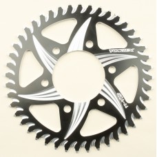 REAR CAT5 SPROCKET ALUMINUM 44T-520 BLK KAW