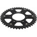 REAR STEALTH SPROCKET ALU/STL 43T-520 BLK KAW
