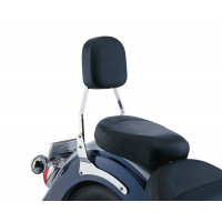 STD SISSY BAR W/PAD CHROME SUZ VOLUSIA 800/C50/M50 01-14
