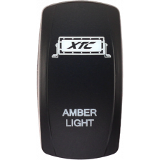 DASH SWITCH ROCKER FACE AMBER LIGHT BAR