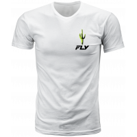 FLY DESERT TEE WHITE LG