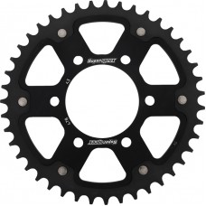REAR STEALTH SPROCKET ALU/STL 43T-520 BLK KAW