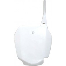 FRONT NUMBER PLATE WHITE