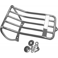 LUGGAGE RACK CHROME FXST W/ BOBTAIL FENDER