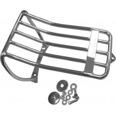 LUGGAGE RACK CHROME FXST W/ BOBTAIL FENDER