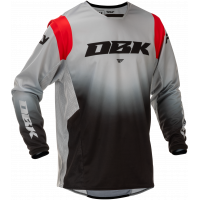 KINETIC DBK JERSEY GREY/BLACK/RED 2X