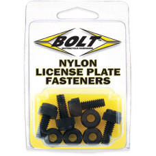LICENSE PLATE BOLTS/NUTS 4/PK