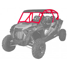 CAB ASYLUM CAGE W/V INTRUSION RED