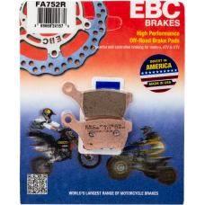 BRAKE PADS FA752R SINTERED R SERIES