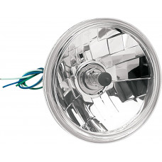 HD HEADLIGHT INSERT 5-3/4 H4 CLEAR