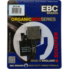 BRAKE PADS SFA186 ORGANIC