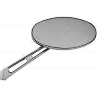 SMOOTH OVAL MIRROR CHROME RIGHT 6