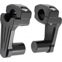 PIVOTING HANDLEBAR RISER BLACK 2