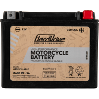 HIGH PERFORM BATTERY YTX24HL CCA 350