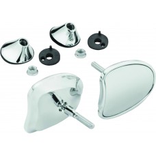 TAPERED FAIRING MIRRORS CHROME