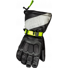 GLACIER GLOVES BLACK/GREY/HI-VIS 2X