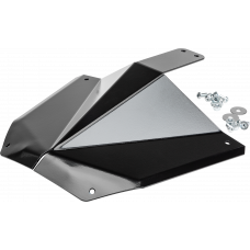 SKID PLATE BLK FOR GEN5 FRONT BUMPER S/M