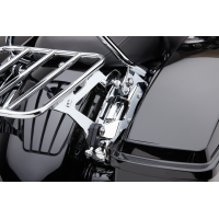 BACKREST MOUNTING KIT BLACK FLH/FLT 14-25