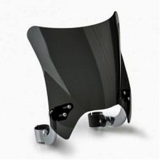 MOHAWK WINDSHIELD DARK TINT CHROME HARDWARE