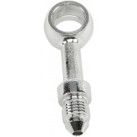 STRAIGHT BANJO STAINLESS 7/16