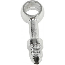STRAIGHT BANJO STAINLESS 7/16