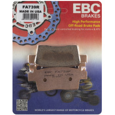 BRAKE PADS FA739R SINTERED R SERIES