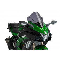 WINDSCREEN Z-RACING DARK SMOKE KAW