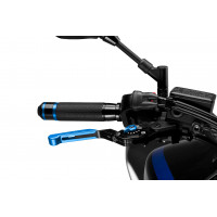 LEVER BRAKE EXTENDABLE/FOLDABLE BLUE