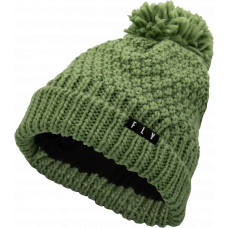 WOMEN'S FLY ANNA POM BEANIE GREEN