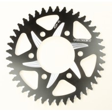 REAR CAT5 SPROCKET ALUMINUM 41T-525 BLK KAW
