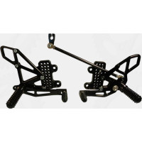 REAR SET COMPLETE BLK HON REAR SET COMPLETE BLK HON