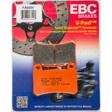 BRAKE PADS FA658V SEMI-SINTERED V SERIES