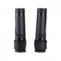 UPPER FORK W/CLAMP PROTECTOR BLACK