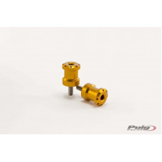 SWINGARM SPOOLS HI-TECH 6MM GOLD 2/PK