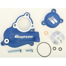 WATERPUMP COVER & IMPELLER KIT BLUE