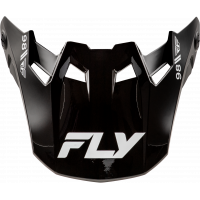 FORMULA CC OBJECTIVE VISOR BLACK/WHITE YL/SM