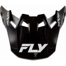 FORMULA CC OBJECTIVE VISOR BLACK/WHITE XL/2X