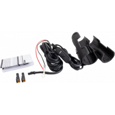 X-CLAWS HEATED GRIPS CLIP-ON SLEEVE 12V BLACK