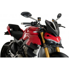 WINDSCREEN NAKED NEW GEN SPORT DARK SMOKE DUC