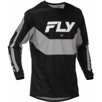 KINETIC JERSEY BLACK/GREY 2X