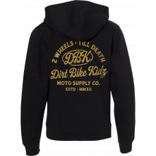 GOLD NUGGET YOUTH HOODIE BLACK YL