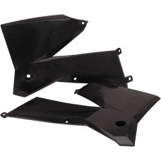 RADIATOR SHROUDS BLACK
