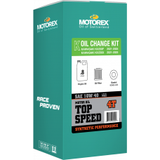 TOP SPEED OIL CHANGE KIT 0.80L 10W/40 KAW